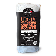 Load image into Gallery viewer, Sweet Potato Chorizo Burrito